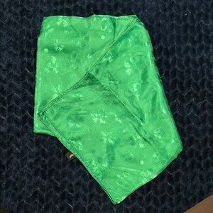 Vibrant Green Textured Scarf and Wrap